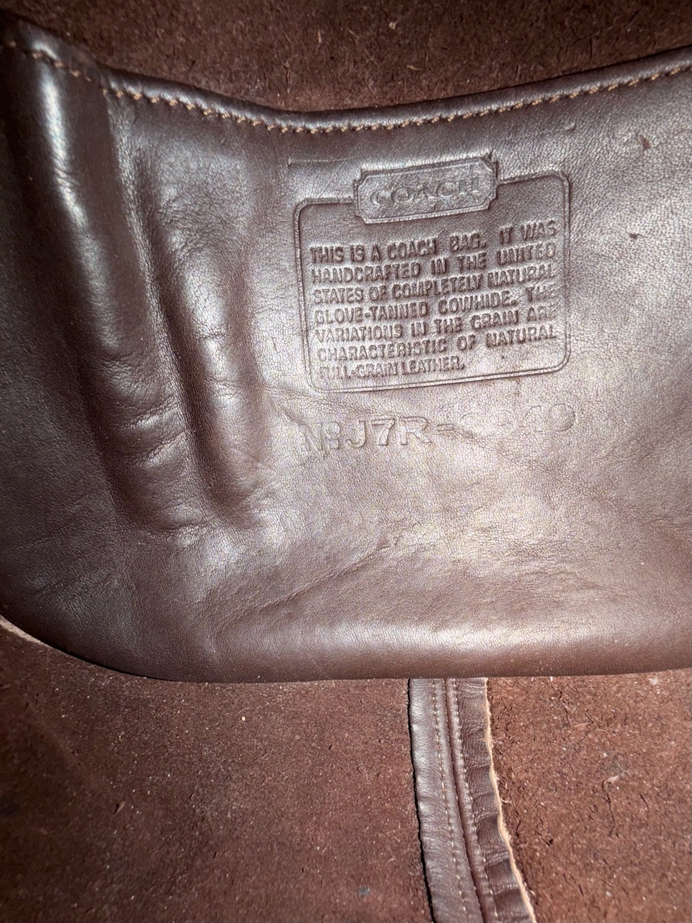 Brown Coach 9949 Faith Oliver Legrone Legacy- 90s Y2K Vintage Mahogany - Picture 12 of 15